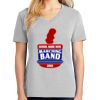 1-Hr Ladies V-Neck T-Shirt Thumbnail