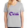 1-Hr Ladies V-Neck T-Shirt Thumbnail