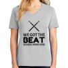 1-Hr Ladies V-Neck T-Shirt Thumbnail