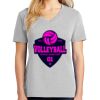 1-Hr Ladies V-Neck T-Shirt Thumbnail