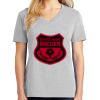 1-Hr Ladies V-Neck T-Shirt Thumbnail