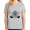 1-Hr Ladies V-Neck T-Shirt Thumbnail