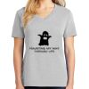 1-Hr Ladies V-Neck T-Shirt Thumbnail