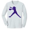 1-DAY NO MINIMUM Youth Long Sleeve Crewneck T-Shirt Thumbnail