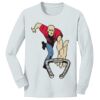 1-DAY NO MINIMUM Youth Long Sleeve Crewneck T-Shirt Thumbnail