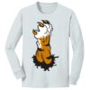 1-DAY NO MINIMUM Youth Long Sleeve Crewneck T-Shirt Thumbnail