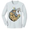 1-DAY NO MINIMUM Youth Long Sleeve Crewneck T-Shirt Thumbnail