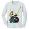 1-DAY NO MINIMUM Youth Long Sleeve Crewneck T-Shirt Thumbnail