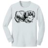 1-DAY NO MINIMUM Youth Long Sleeve Crewneck T-Shirt Thumbnail