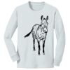 1-DAY NO MINIMUM Youth Long Sleeve Crewneck T-Shirt Thumbnail