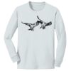 1-DAY NO MINIMUM Youth Long Sleeve Crewneck T-Shirt Thumbnail