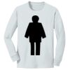 1-DAY NO MINIMUM Youth Long Sleeve Crewneck T-Shirt Thumbnail