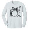 1-DAY NO MINIMUM Youth Long Sleeve Crewneck T-Shirt Thumbnail