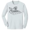 1-DAY NO MINIMUM Youth Long Sleeve Crewneck T-Shirt Thumbnail