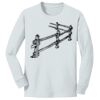 1-DAY NO MINIMUM Youth Long Sleeve Crewneck T-Shirt Thumbnail