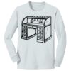 1-DAY NO MINIMUM Youth Long Sleeve Crewneck T-Shirt Thumbnail