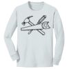 1-DAY NO MINIMUM Youth Long Sleeve Crewneck T-Shirt Thumbnail