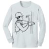 1-DAY NO MINIMUM Youth Long Sleeve Crewneck T-Shirt Thumbnail