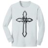 1-DAY NO MINIMUM Youth Long Sleeve Crewneck T-Shirt Thumbnail