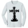 1-DAY NO MINIMUM Youth Long Sleeve Crewneck T-Shirt Thumbnail