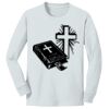 1-DAY NO MINIMUM Youth Long Sleeve Crewneck T-Shirt Thumbnail