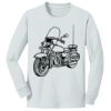 1-DAY NO MINIMUM Youth Long Sleeve Crewneck T-Shirt Thumbnail