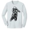 1-DAY NO MINIMUM Youth Long Sleeve Crewneck T-Shirt Thumbnail