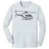 1-DAY NO MINIMUM Youth Long Sleeve Crewneck T-Shirt Thumbnail