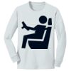 1-DAY NO MINIMUM Youth Long Sleeve Crewneck T-Shirt Thumbnail