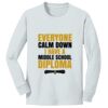 1-DAY NO MINIMUM Youth Long Sleeve Crewneck T-Shirt Thumbnail