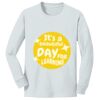 1-DAY NO MINIMUM Youth Long Sleeve Crewneck T-Shirt Thumbnail