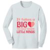 1-DAY NO MINIMUM Youth Long Sleeve Crewneck T-Shirt Thumbnail