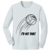 1-DAY NO MINIMUM Youth Long Sleeve Crewneck T-Shirt Thumbnail