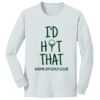 1-DAY NO MINIMUM Youth Long Sleeve Crewneck T-Shirt Thumbnail