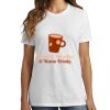 1-DAY RUSH NO MINIMUM Ladies Crew Neck Short Sleeve T-Shirt Thumbnail