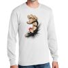 1-DAY NO MINIMUM Unisex Long Sleeve Crewneck T-Shirt Thumbnail