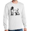 1-DAY NO MINIMUM Unisex Long Sleeve Crewneck T-Shirt Thumbnail