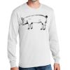 1-DAY NO MINIMUM Unisex Long Sleeve Crewneck T-Shirt Thumbnail