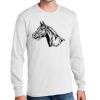 1-DAY NO MINIMUM Unisex Long Sleeve Crewneck T-Shirt Thumbnail