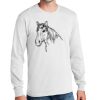 1-DAY NO MINIMUM Unisex Long Sleeve Crewneck T-Shirt Thumbnail