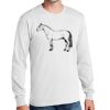 1-DAY NO MINIMUM Unisex Long Sleeve Crewneck T-Shirt Thumbnail