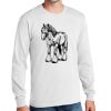 1-DAY NO MINIMUM Unisex Long Sleeve Crewneck T-Shirt Thumbnail