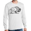 1-DAY NO MINIMUM Unisex Long Sleeve Crewneck T-Shirt Thumbnail