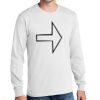 1-DAY NO MINIMUM Unisex Long Sleeve Crewneck T-Shirt Thumbnail