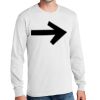 1-DAY NO MINIMUM Unisex Long Sleeve Crewneck T-Shirt Thumbnail