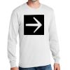 1-DAY NO MINIMUM Unisex Long Sleeve Crewneck T-Shirt Thumbnail