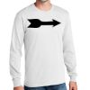 1-DAY NO MINIMUM Unisex Long Sleeve Crewneck T-Shirt Thumbnail