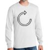 1-DAY NO MINIMUM Unisex Long Sleeve Crewneck T-Shirt Thumbnail