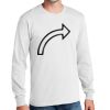 1-DAY NO MINIMUM Unisex Long Sleeve Crewneck T-Shirt Thumbnail