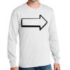 1-DAY NO MINIMUM Unisex Long Sleeve Crewneck T-Shirt Thumbnail